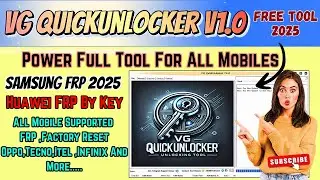 🔥 VG QuickUnlocker V1.0 – Unlock Any Android in Seconds! 🔓