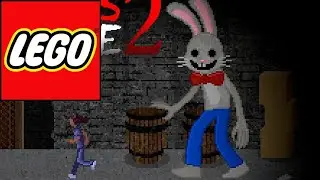 How to build LEGO Mr Hopp's Playhouse 2 characters: Mr. Hopp Part 1 (Horror)