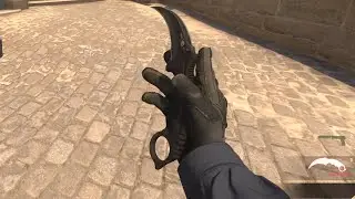 I made the correct Karambit animation in csgo: