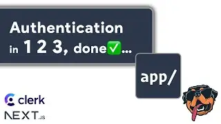 Level Up Your Next.js Web Apps: Complete Clerk.js Authentication Tutorial for Next.js Developers!