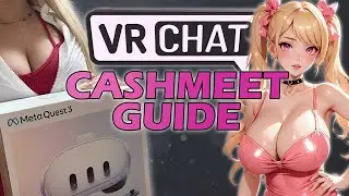 How to use PC VR on your Meta Quest 2/3 and Cashmeet with me | VRChat + Avatar Guide