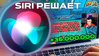 СИРИ РЕШАЕТ на КАКИЕ ЧИСЛА СТАВИТЬ СТАВКИ в GTA RADMIR RP