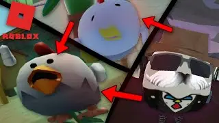 😂Играю в ЧИКЕН ГАН в РОБЛОКСЕ! Что Это ТАКОЕ...