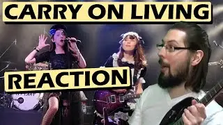 Band Maid CARRY ON LIVING Reaction Live - Guitar Tutor Reacts
