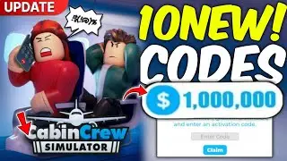 ⚠️New⚠️ALL WORKING CODES FOR CABIN CREW SIMULATOR IN September 2024!ROBLOX CABIN CREW SIMULATOR CODE