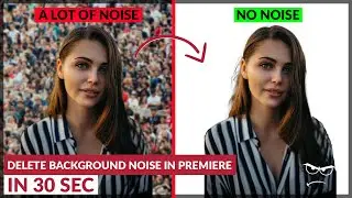 How to Delete Background NOISE | Premiere Pro (AUDIO)