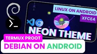 How to install LINUX on ANDROID with Termux X11 - VS Code on Android - Full Android Desktop setup!