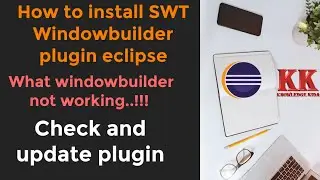 How to Install Java WindowBuilder Gui Designer Plugin on Eclipse|| What if windowbuilder not working