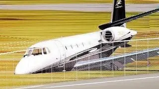 Dale Earnhardt Jr's Cessna Citation Latitude - Crash Animation