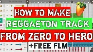 How to make Reggaeton track from scratch from nothing to something| Fl studio mobile (Free FLM)