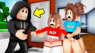 A Stalker Tried To KIDNAP My BABY SISTER in Roblox Snapchat!