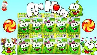 Surprise АМ НЯМ! Collectible toys HAPPY BOX Om Nom unboxing