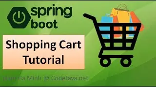 Spring Boot Shopping Cart Tutorial with MySQL Database, Thymeleaf, Bootstrap and jQuery