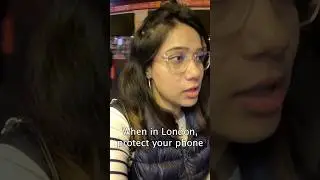 How to protect your phone in London - Urdu #travel vlog #traveldiaries