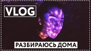 VLOG| РАЗБИРАЮ ВЕЩИ | НАШ ХОМЯК УМЕР