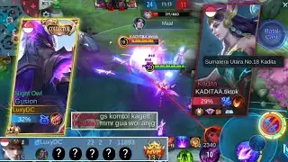 KETEMU KADITA TIKTOK? | GUSION HYPER AGGRESSIVE GAMEPLAY | BUILD TERSAKIT  GUSION 2022