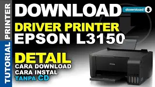 Cara Terbaru Download Dan Instal Epson L3150 Tanpa CD Driver | Driver Printer Epson L3150