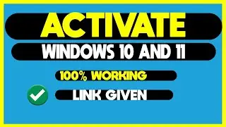 how to activate windows 10 and windows 11.