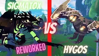 SIGMATOX [REWORKED] VS HYGOS | Creatures of Sonaria