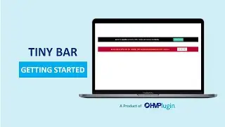 How to Display Notification Bar to Your WordPress Website with Tiny-Bar Plugin