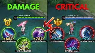 Clint Damage Build vs Clint Critical Build