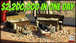 How to Make $2,200,000 (Starting from Level 1) in Less than 1 Day | GTA 5 Online