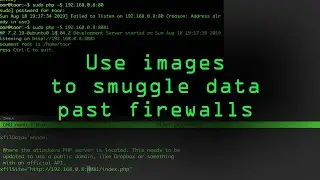 Use Images to Smuggle Data Past Firewalls on MacOS [Tutorial]