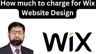 How much to charge for Wix website design