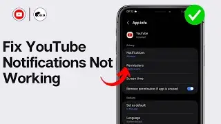 How To Fix YouTube Notifications Not Working 2024 (QUICK FIX)