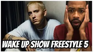 Eminem - Wake Up Show Freestyle 5 (feat. MC Juice, Akinyele & Planet Asia) Reaction
