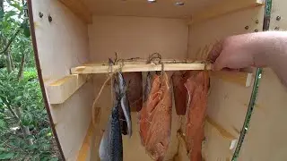 Холодное копчение горбуши и скумбрии