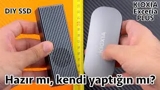 DIY mı hazır SSD mi? Kioxia Exceria Plus taşınabilir SSD