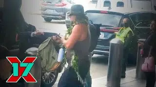 Jason Momoa Returns To L.A. After Rocking Out With His Band In Hawaii