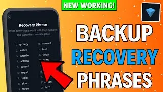 How To Backup Tonkeeper Wallet Recovery Phrases - 2024