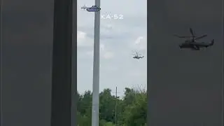 KA-52 Alligator missed a MANPADS missile