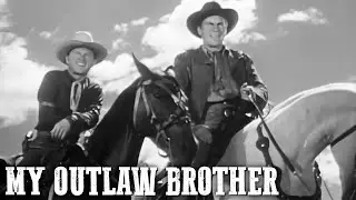 My Outlaw Brother | MICKEY ROONEY | Film-Noir | Classic Western | Action Movie | Romance