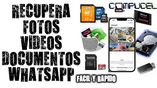 2024 Recuperar archivos borrados permanentemente, fotos, videos, whatsapp, 100% seguro AnyRecover ✅