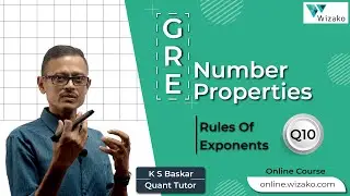 GRE Number Properties Question 10 | Numeric Entry | Rules Of Exponents