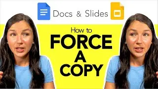 How to Force a Copy: Google Docs, Slides, Sheets, Forms