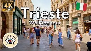 Explorando Trieste a Pie [4K] HDR 🌊🛳️ Un Viaje por la Joya del Adriático con Subtítulos