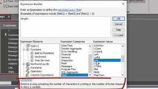 Microsoft Access: The error message 