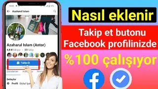 Facebook Profiline Takip Et Butonu Nasıl Eklenir 2023 | Facebook Takip Seçeneği Ekleme (2023)