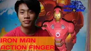 IRON MAN ACTION FINGERS (unboxing and reviewing)