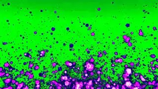Purple Light Flare Particles Animation (green screen)