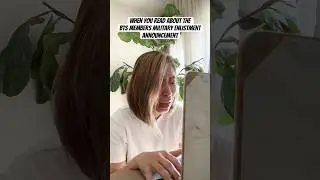 BTS Members Military Enlistment Reaction | 💜 