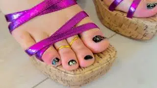 ASMR High Heels Modeling 👠 Walking, FAST tapping, Scraping