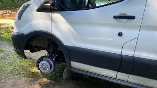 Ford transit 2018 замена ступицы
