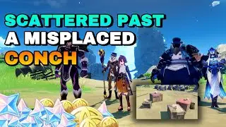 [ Genshin 2.8 ] The Scattered Past World Quest Guide | A Misplaced Conch | Genshin Impact