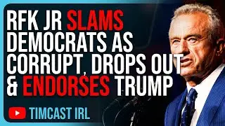 RFK Jr SLAMS Democrats As CORRUPT, Drops Out & ENDORSES Trump In EPIC Speech