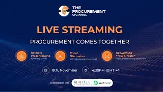 The Procurement Channel Event, November 2024 [LIVE STREAM]